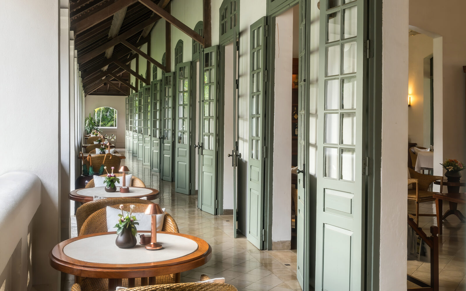 Restaurant dining area representative of the Woodbridge/Vaughan location