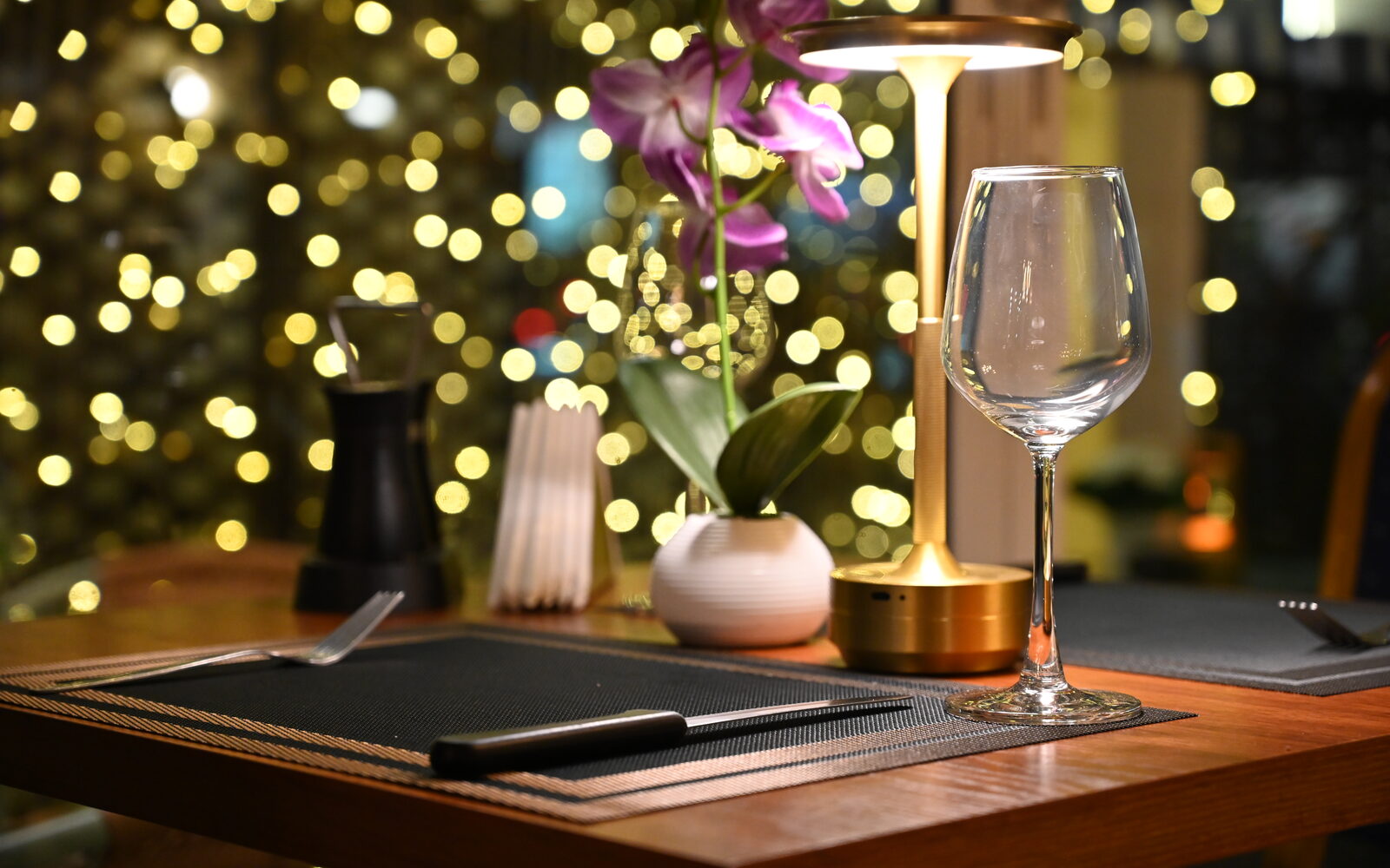 Restaurant dining area representative of the Toronto location